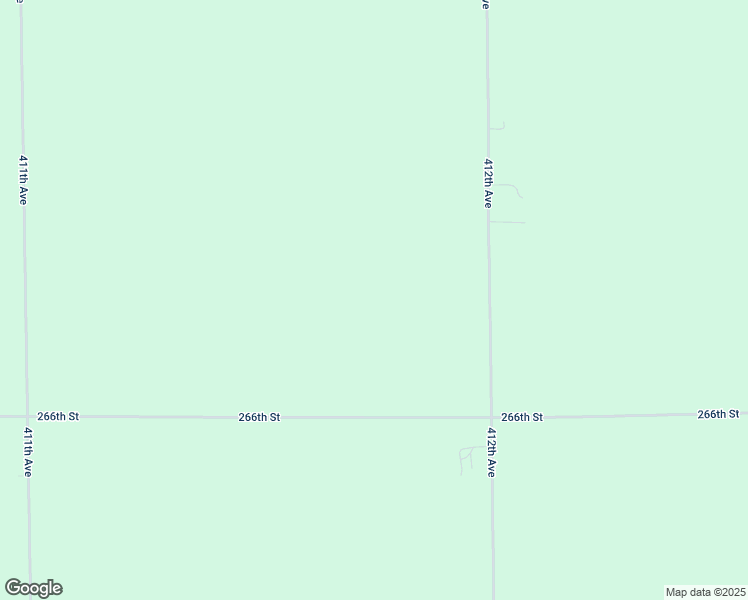 map of restaurants, bars, coffee shops, grocery stores, and more near 41178 266th Street in Ethan