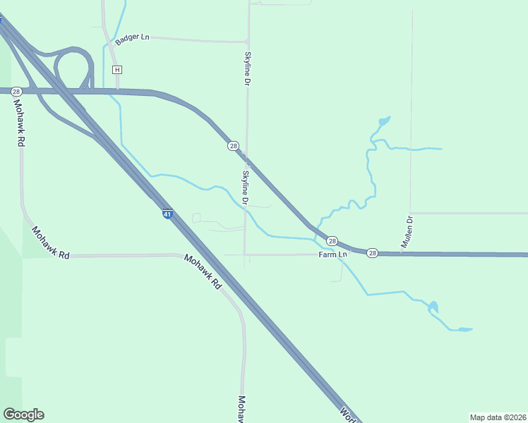map of restaurants, bars, coffee shops, grocery stores, and more near 9350 Skyline Drive in Allenton