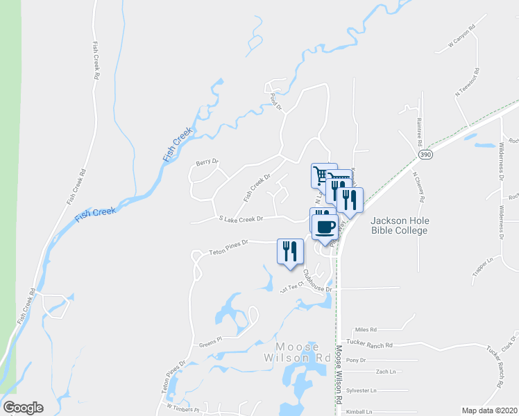 map of restaurants, bars, coffee shops, grocery stores, and more near 3865 South Lake Creek Drive in Wilson
