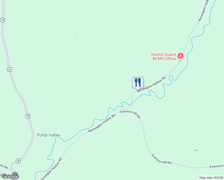 map of restaurants, bars, coffee shops, grocery stores, and more near Mehner Lane in Vernon County
