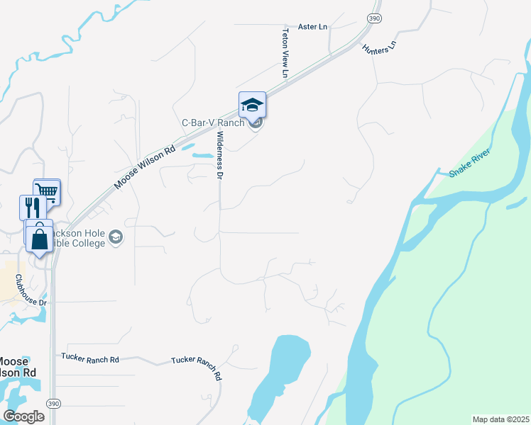 map of restaurants, bars, coffee shops, grocery stores, and more near 3435 Sundance Drive in Wilson