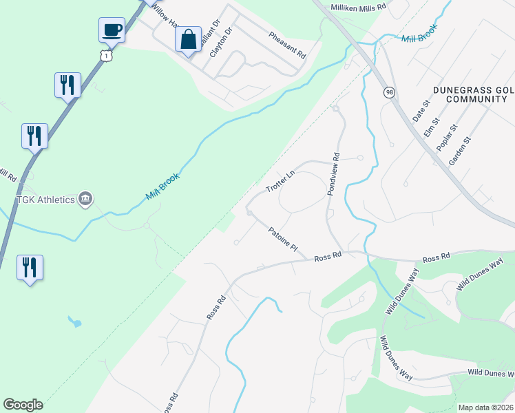 map of restaurants, bars, coffee shops, grocery stores, and more near 14 Patoine Place in Old Orchard Beach