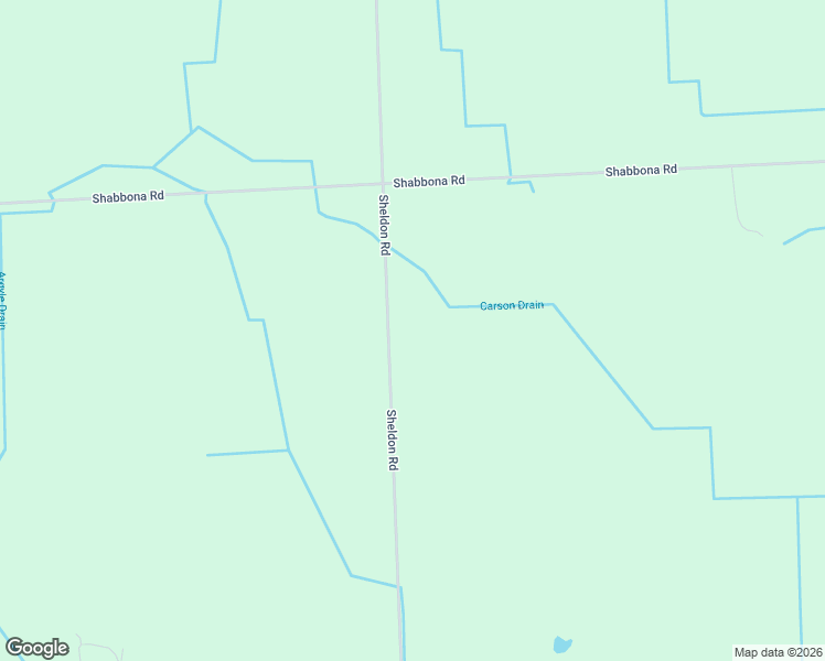 map of restaurants, bars, coffee shops, grocery stores, and more near 3920 Sheldon Road in Snover