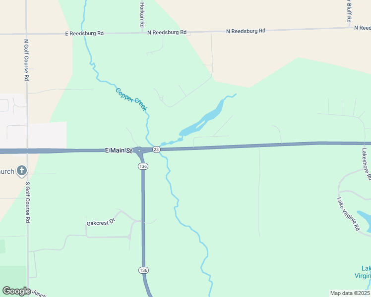 map of restaurants, bars, coffee shops, grocery stores, and more near 7346 East Main Street in Reedsburg