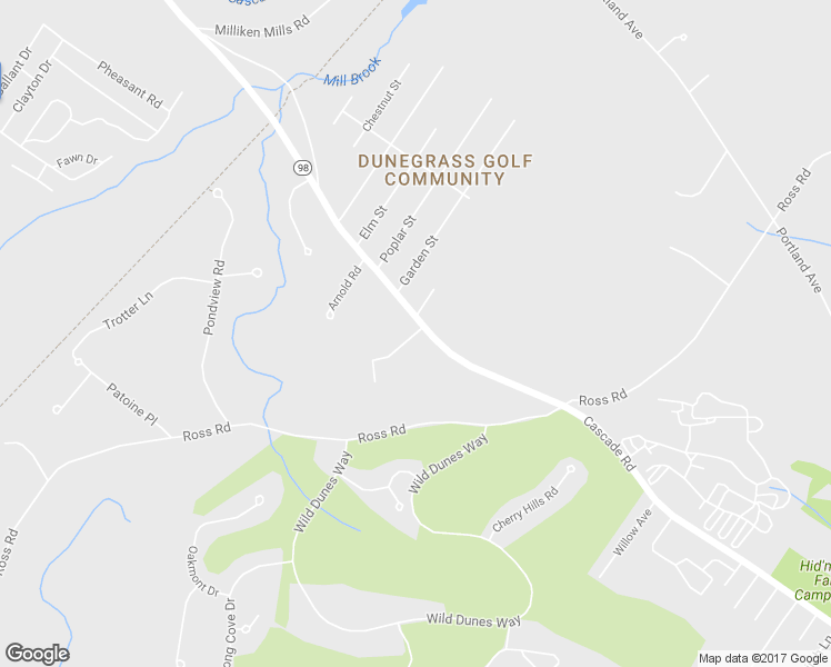 map of restaurants, bars, coffee shops, grocery stores, and more near 1 Camelot Circle in Old Orchard Beach