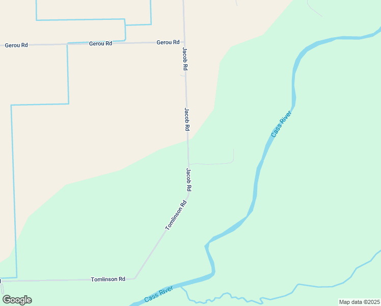 map of restaurants, bars, coffee shops, grocery stores, and more near 2140 Jacob Road in Caro
