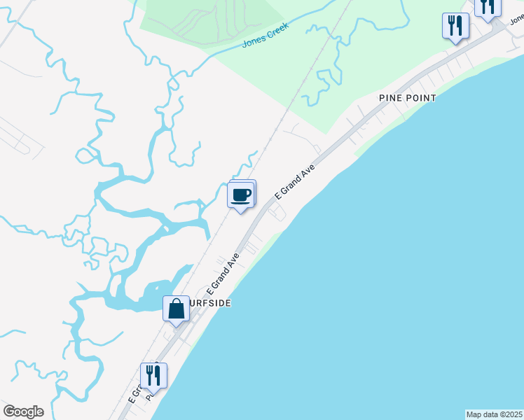 map of restaurants, bars, coffee shops, grocery stores, and more near 202 State Route 9 in Old Orchard Beach