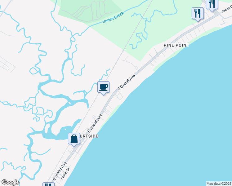 map of restaurants, bars, coffee shops, grocery stores, and more near 202 State Route 9 in Old Orchard Beach