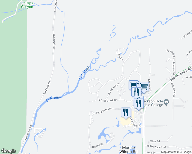 map of restaurants, bars, coffee shops, grocery stores, and more near 4425 Berry Drive in Wilson