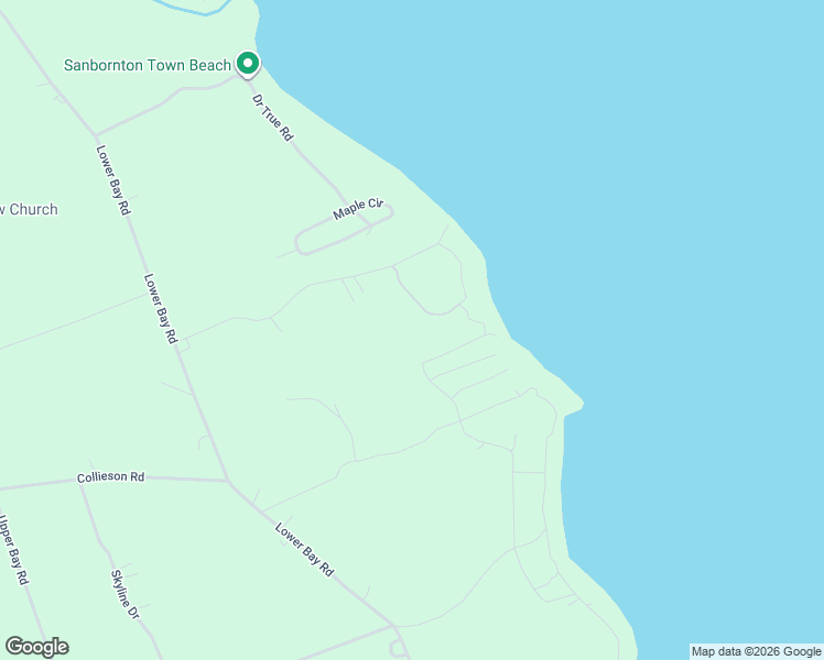 map of restaurants, bars, coffee shops, grocery stores, and more near 25 Hemlock Drive in Sanbornton