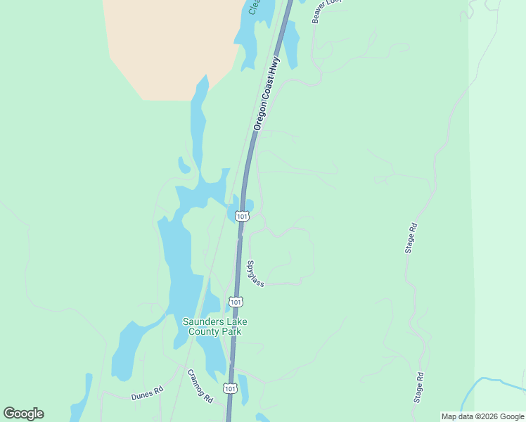 map of restaurants, bars, coffee shops, grocery stores, and more near 63011 Beaver Loop Road in North Bend