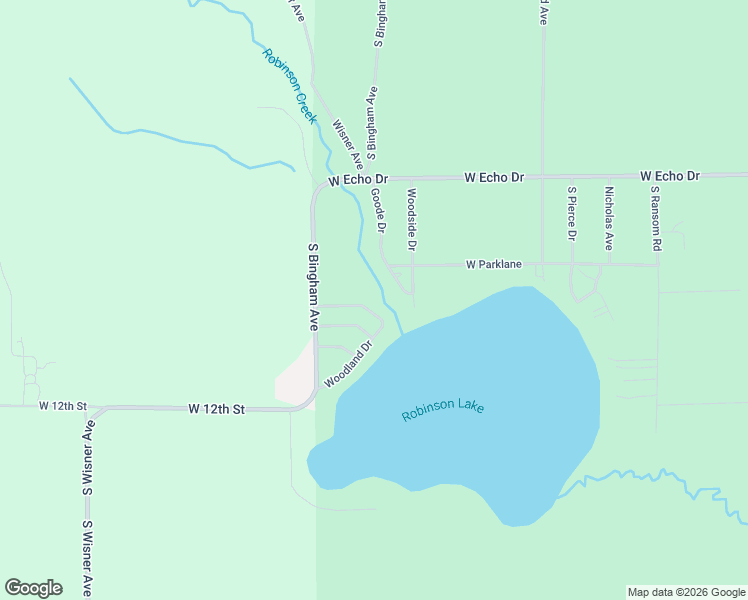 map of restaurants, bars, coffee shops, grocery stores, and more near 1025 Woodland Drive in White Cloud