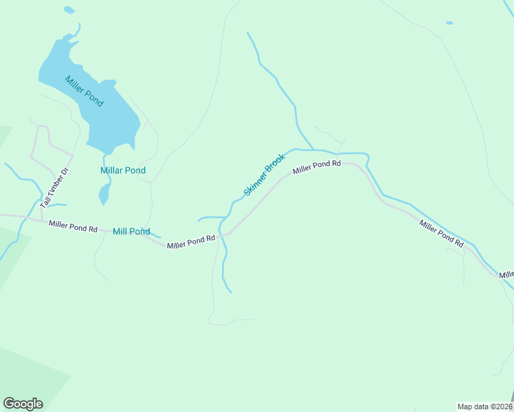 map of restaurants, bars, coffee shops, grocery stores, and more near Miller Pond Road in Grantham