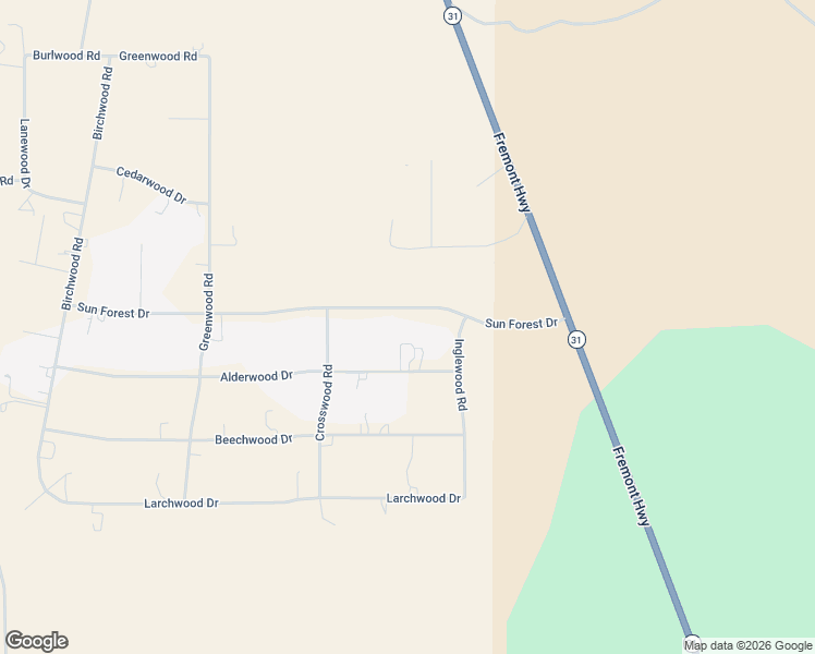map of restaurants, bars, coffee shops, grocery stores, and more near 12632 Sun Forest Drive in La Pine