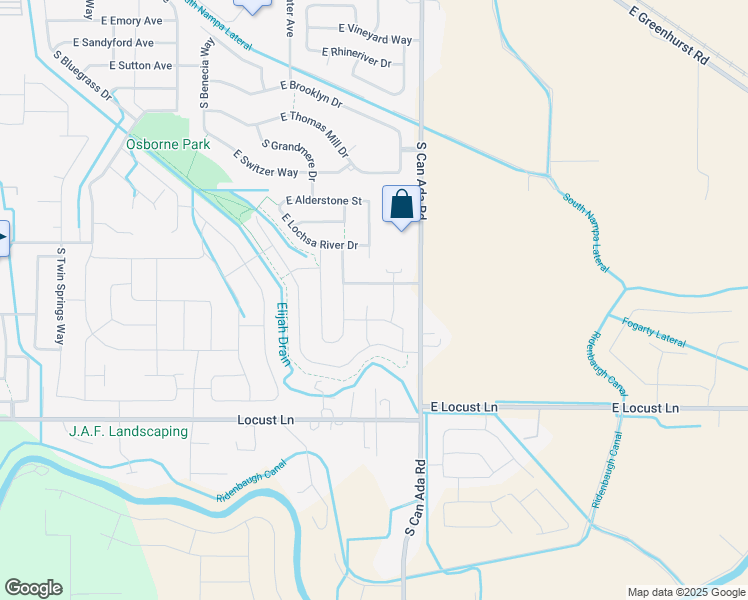 map of restaurants, bars, coffee shops, grocery stores, and more near 3510 South Big Lost Court in Nampa
