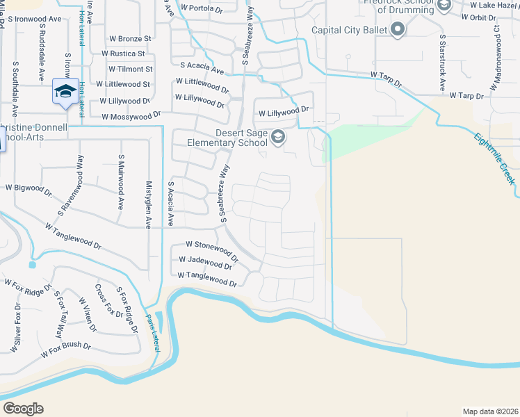 map of restaurants, bars, coffee shops, grocery stores, and more near 9308 West Idlewood Drive in Boise