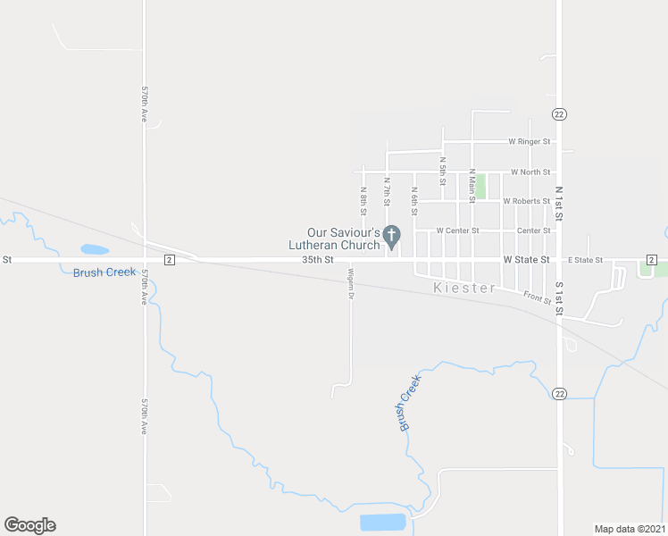 map of restaurants, bars, coffee shops, grocery stores, and more near 908 West State Street in Kiester