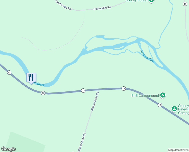 map of restaurants, bars, coffee shops, grocery stores, and more near 3056 New York 13 in Pulaski