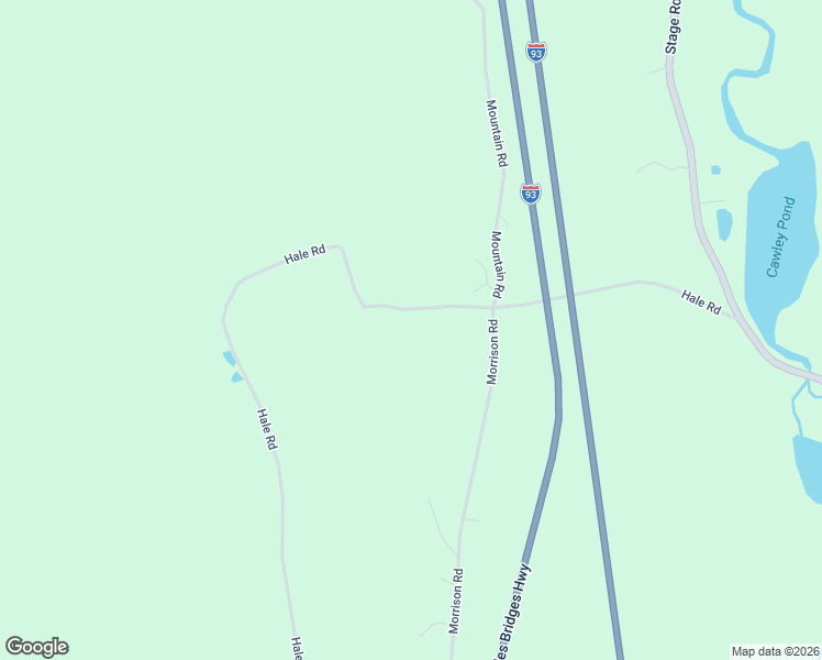 map of restaurants, bars, coffee shops, grocery stores, and more near 485 Hale Road in Sanbornton