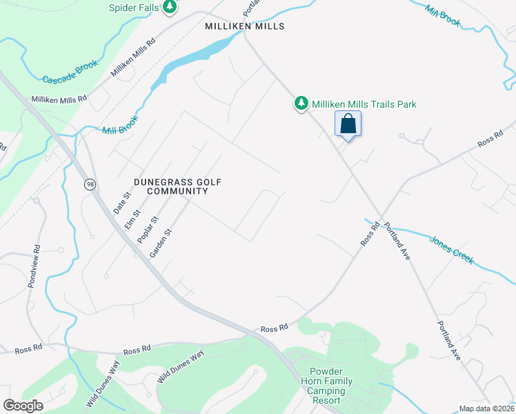 map of restaurants, bars, coffee shops, grocery stores, and more near 18 Kapok Street in Old Orchard Beach