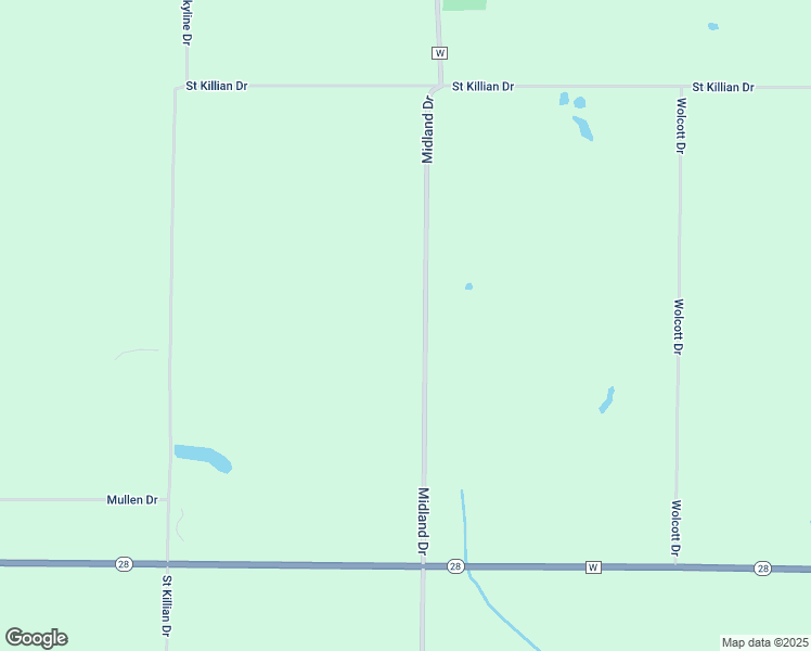 map of restaurants, bars, coffee shops, grocery stores, and more near 9499 Cty Tk West in Campbellsport