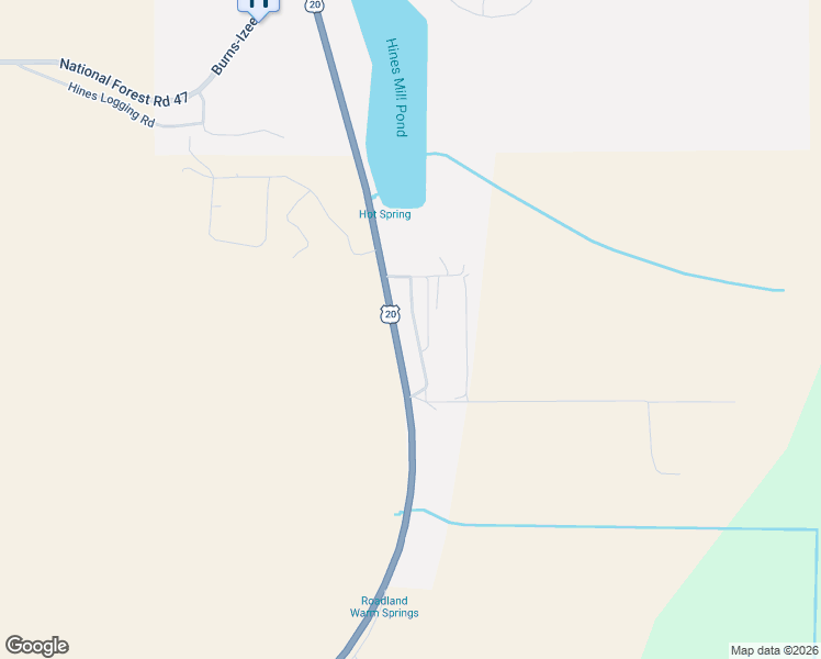 map of restaurants, bars, coffee shops, grocery stores, and more near 1301 U.S. 20 in Hines