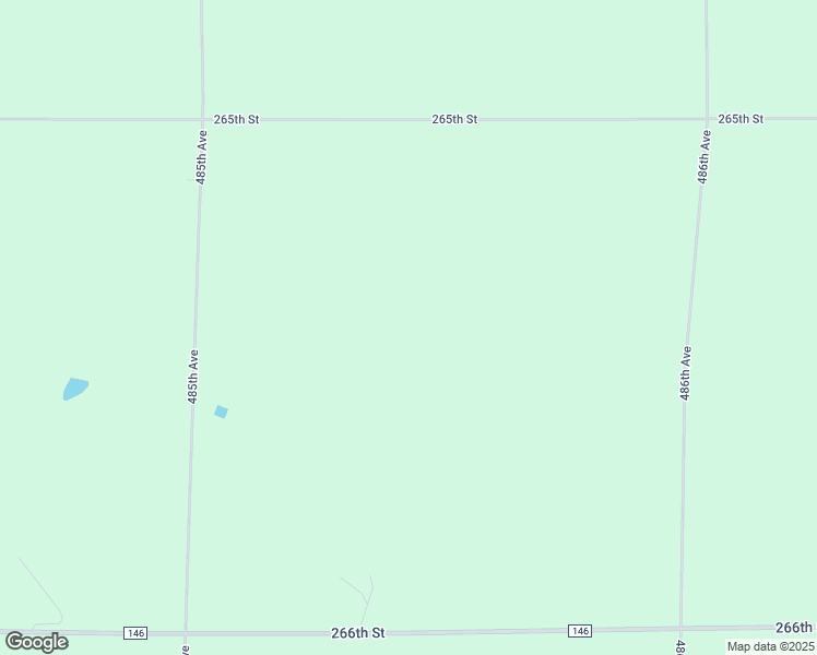 map of restaurants, bars, coffee shops, grocery stores, and more near 48543 265th Street in Valley Springs