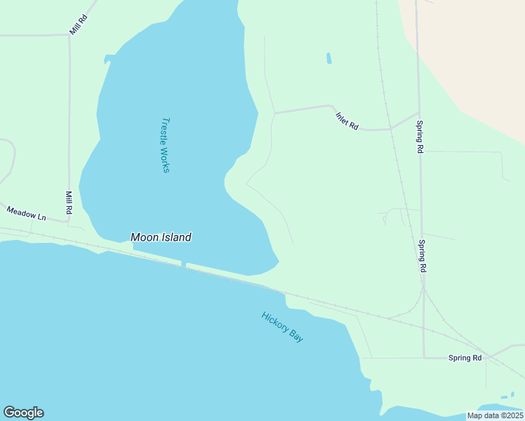 map of restaurants, bars, coffee shops, grocery stores, and more near N9495 Northern Shores in Fox Lake