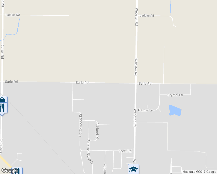 map of restaurants, bars, coffee shops, grocery stores, and more near 10189 Sarle Road in Freeland