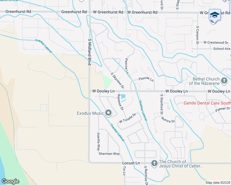 map of restaurants, bars, coffee shops, grocery stores, and more near 838 Dooley Lane in Nampa