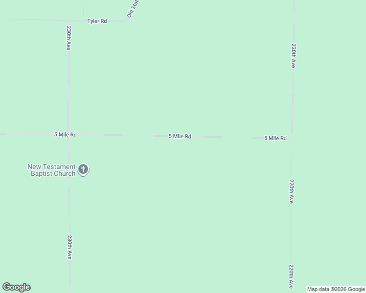 map of restaurants, bars, coffee shops, grocery stores, and more near 22503 5 Mile Road in Morley