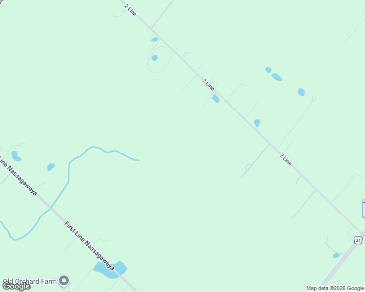 map of restaurants, bars, coffee shops, grocery stores, and more near 12372-12394 Second Line Nassagaweya in Milton