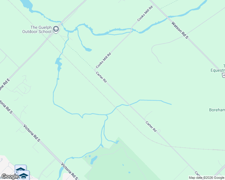 map of restaurants, bars, coffee shops, grocery stores, and more near 226 Carter Road in Puslinch