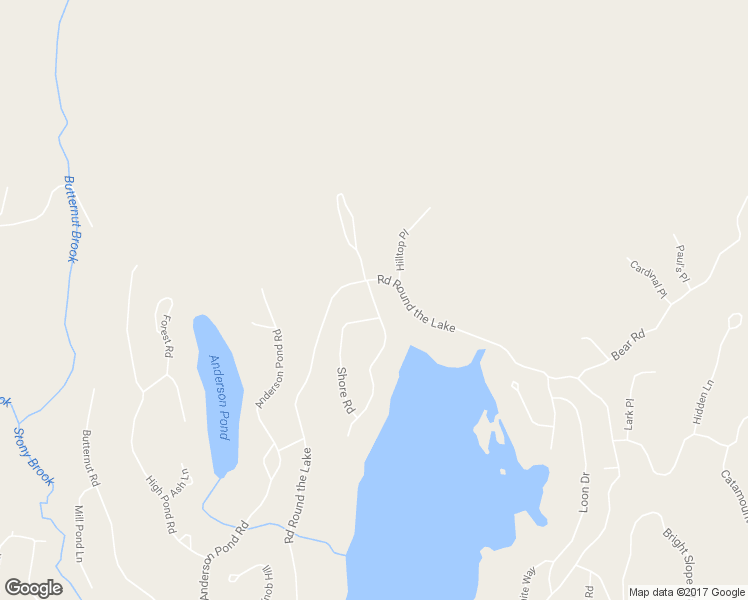 map of restaurants, bars, coffee shops, grocery stores, and more near 25 Shore Road in Grantham