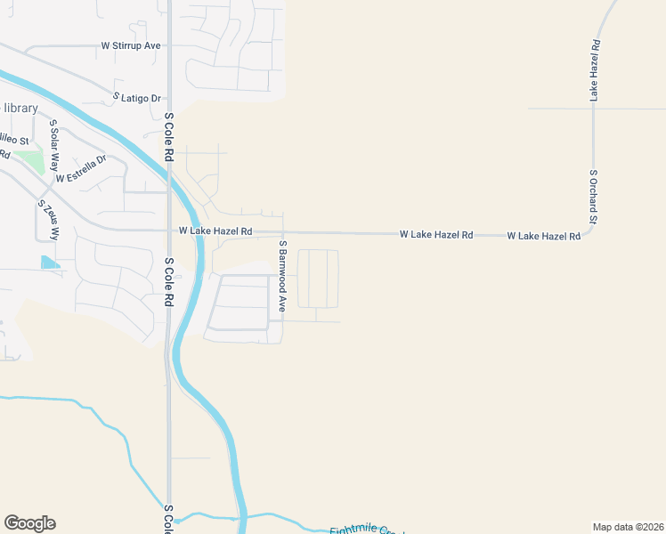 map of restaurants, bars, coffee shops, grocery stores, and more near West Lake Hazel Road in Boise