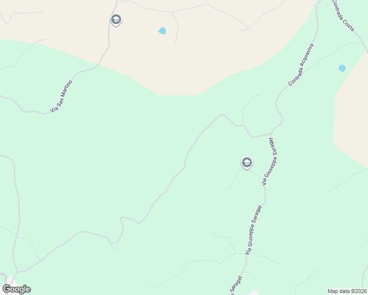 map of restaurants, bars, coffee shops, grocery stores, and more near 10 Contrada Taragli in Provincia di Ancona