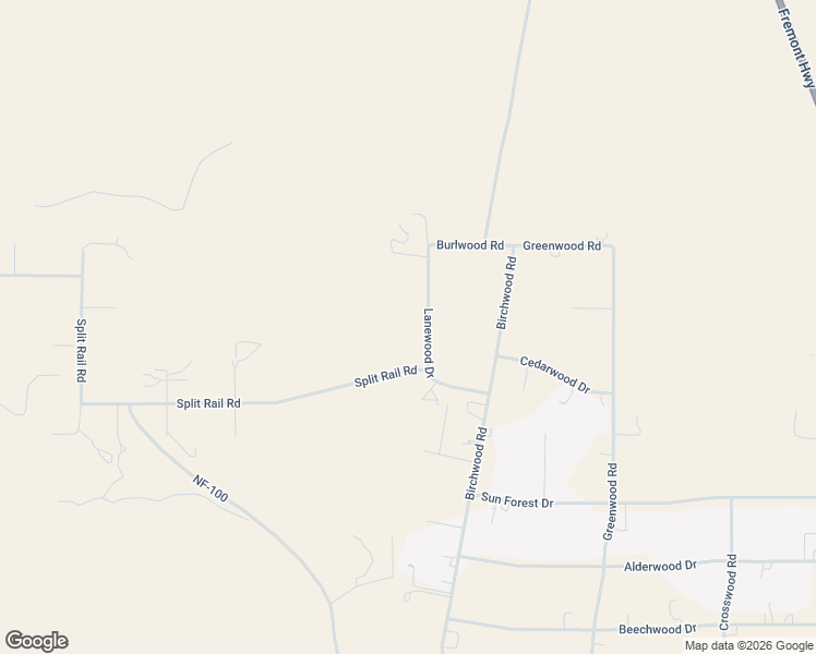 map of restaurants, bars, coffee shops, grocery stores, and more near 11345 Split Rail Road in La Pine