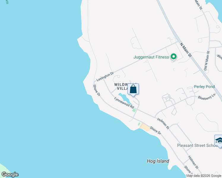 map of restaurants, bars, coffee shops, grocery stores, and more near 4 Tanglewood Lane in Laconia