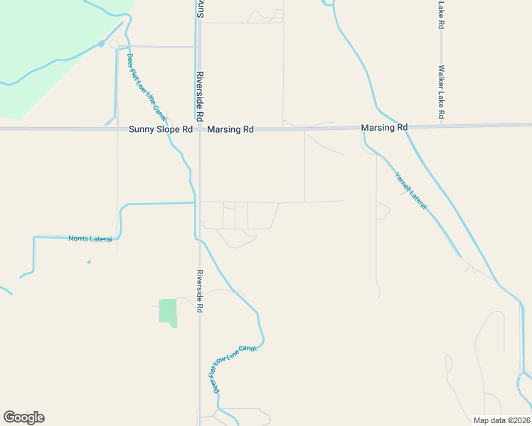 map of restaurants, bars, coffee shops, grocery stores, and more near 11958 Riverside Road in Caldwell