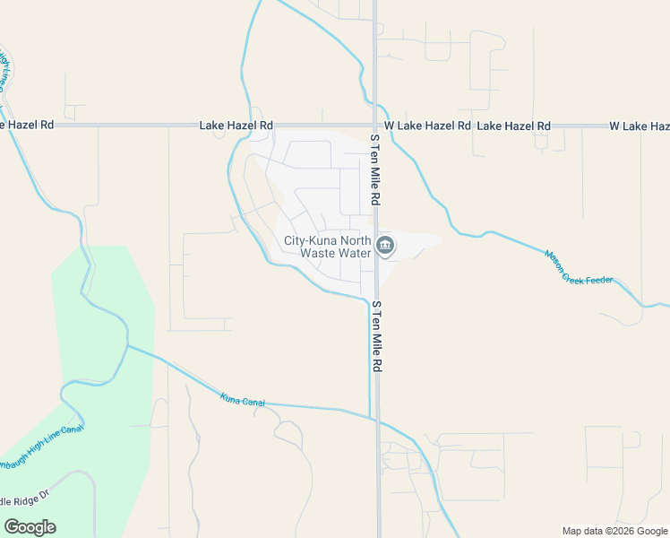 map of restaurants, bars, coffee shops, grocery stores, and more near 6908 South Allegiance Avenue in Meridian