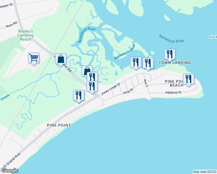 map of restaurants, bars, coffee shops, grocery stores, and more near 2 Tasker Avenue in Scarborough
