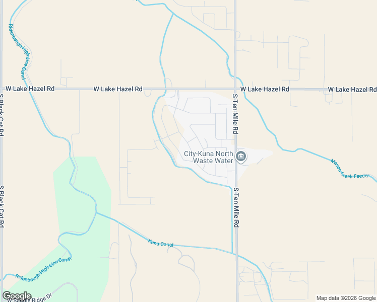map of restaurants, bars, coffee shops, grocery stores, and more near 6819 South Memory Way in Meridian