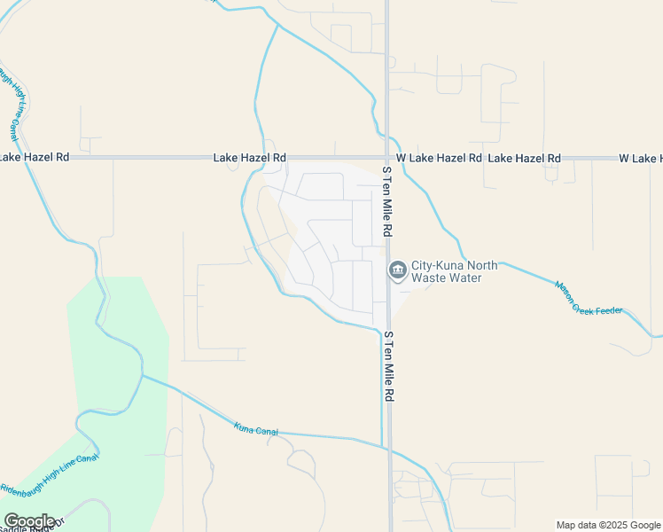 map of restaurants, bars, coffee shops, grocery stores, and more near South Allegiance Avenue in Ada County