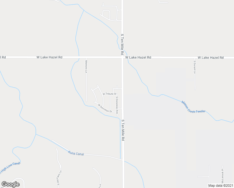 map of restaurants, bars, coffee shops, grocery stores, and more near 5924 South Donaway Avenue in Meridian