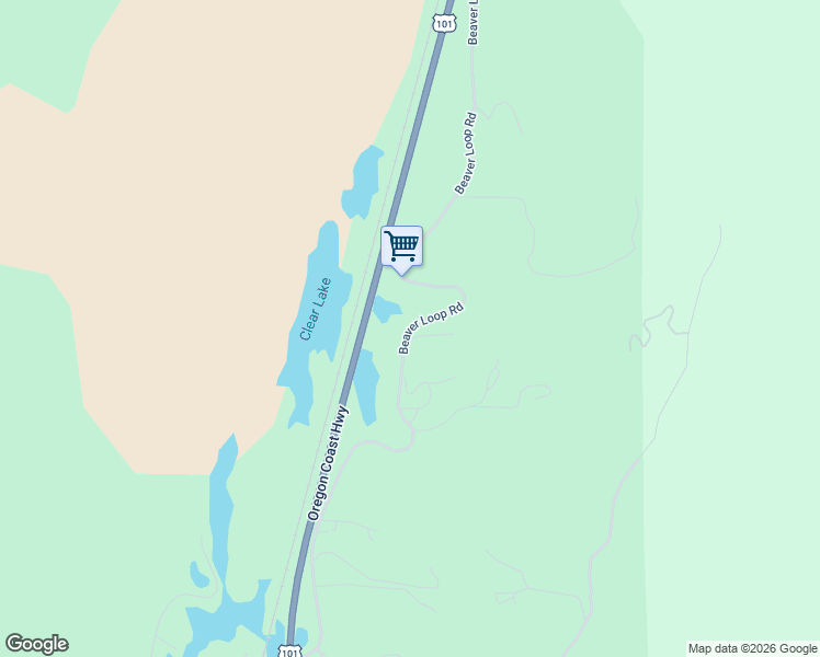 map of restaurants, bars, coffee shops, grocery stores, and more near Beaver Loop Road in North Bend