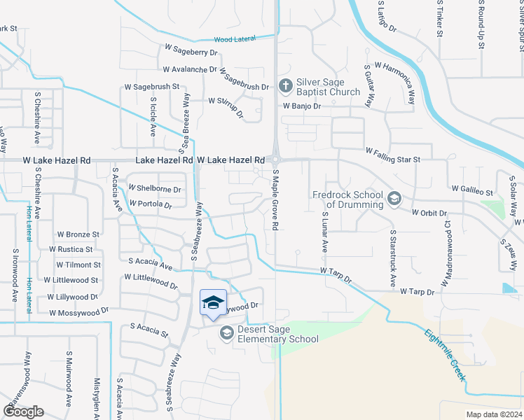 map of restaurants, bars, coffee shops, grocery stores, and more near 9109 West Brogan Drive in Boise