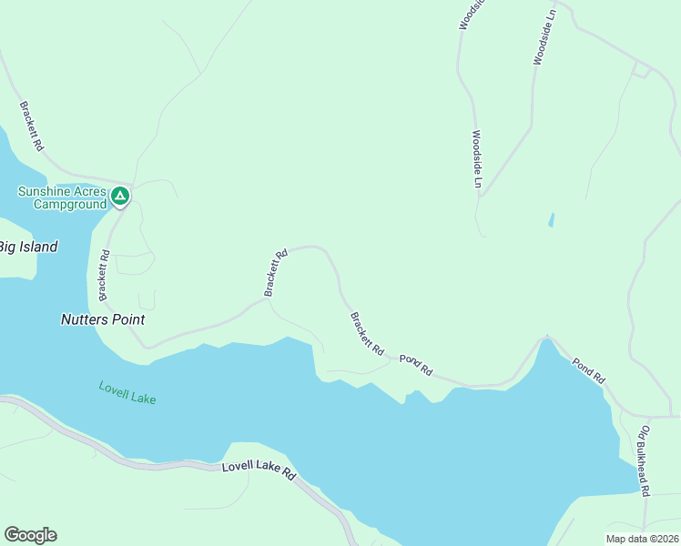 map of restaurants, bars, coffee shops, grocery stores, and more near 187-455 Brackett Rd in Sanbornville