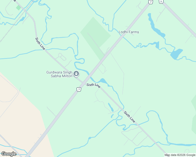 map of restaurants, bars, coffee shops, grocery stores, and more near 12072 Derry Road in Milton