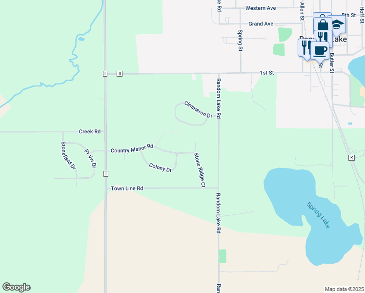 W5558 Country Manor Road, Random Lake WI Walk Score