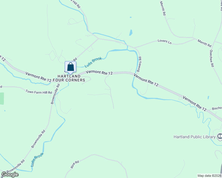map of restaurants, bars, coffee shops, grocery stores, and more near 16 Horton Hill Road in Hartland
